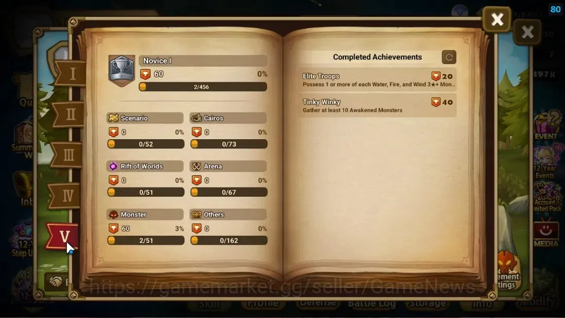 Summoners War: Sky Arena Accounts Others ASIA|Lv 26|Ready Gacha|99 12 YSC + 160 11 YSC + 3 LAAS + 5 LS + 4 LDS + 118 MS |1 7