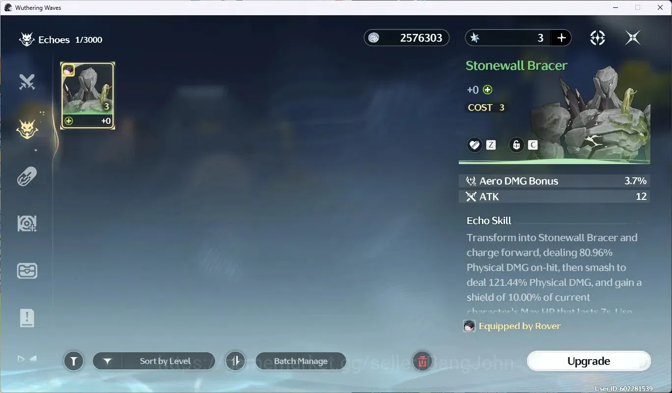 Wuthering Waves Accounts EU |UL 8|Rank 1|Starter|3 Limited Char [Cartethyia image 9