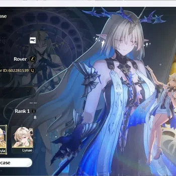 Wuthering Waves Starter EU |UL 8|Rank 1|Starter|3 Limited Char [Cartethyia image 1