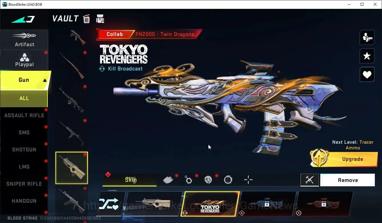 Blood Strike Accounts ASIA|ETERNAL DeAgle+Collab TR MCX,FN200,Jack-Takem image 12
