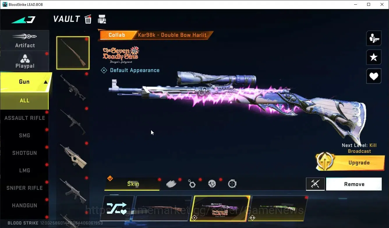 Blood Strike Accounts ASIA|ETERNAL DeAgle+Collab TR MCX,FN200,Jack-Takem image 14