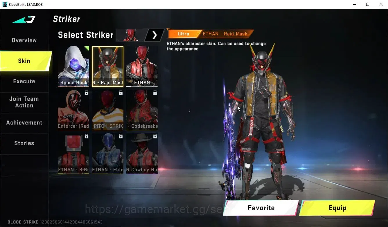 Blood Strike Accounts ASIA|ETERNAL DeAgle+Collab TR MCX,FN200,Jack-Takem image 7