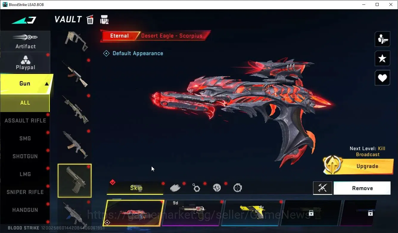 Blood Strike Accounts ASIA|ETERNAL DeAgle+Collab TR MCX,FN200,Jack-Takem image 9