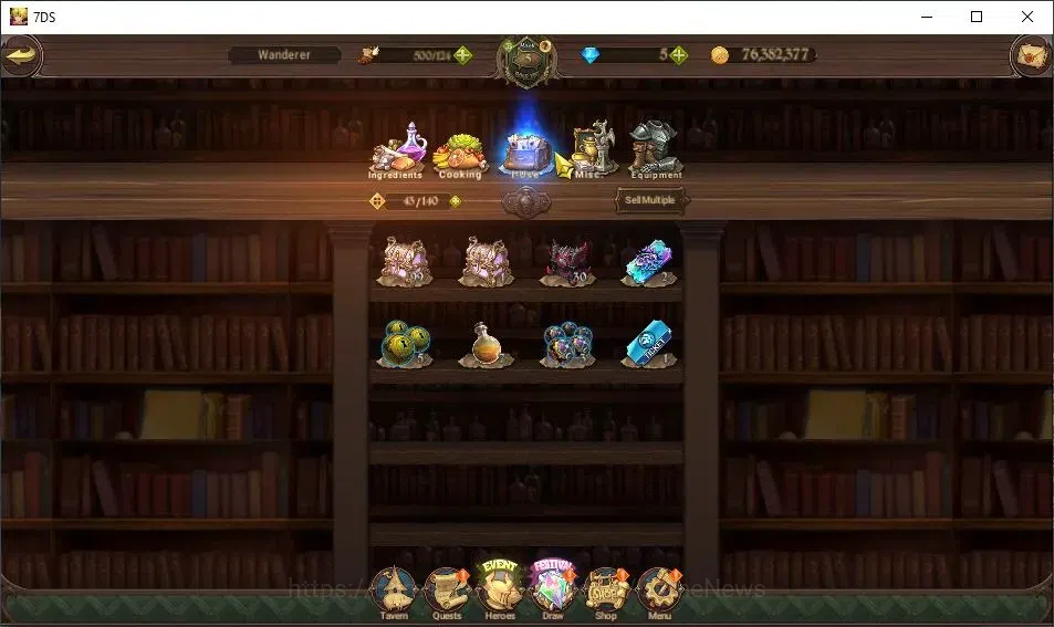 The Seven Deadly Sins: Grand Cross Accounts GLOBAL|717K CC|110 LS|1 LR+6 UR|Elizabeth,Nemesis image 13
