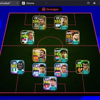 eFootball Accounts High-End Android|PW 3209|BigT Rodri,BigT Kvaratskhella,Epic Costa,Epic Stojkovic,Epic Cafu,Epic