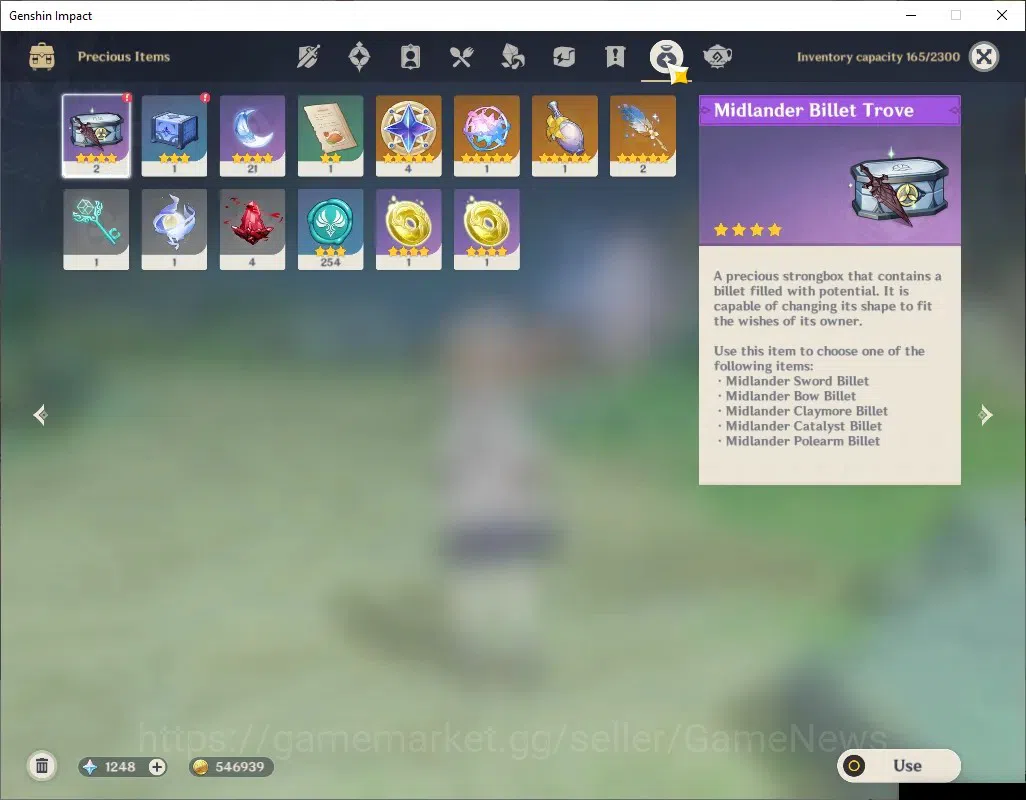 Genshin Impact Accounts ASIA | AR 23 | 1248 Primogem | 1 Limited | Nicole  image 7