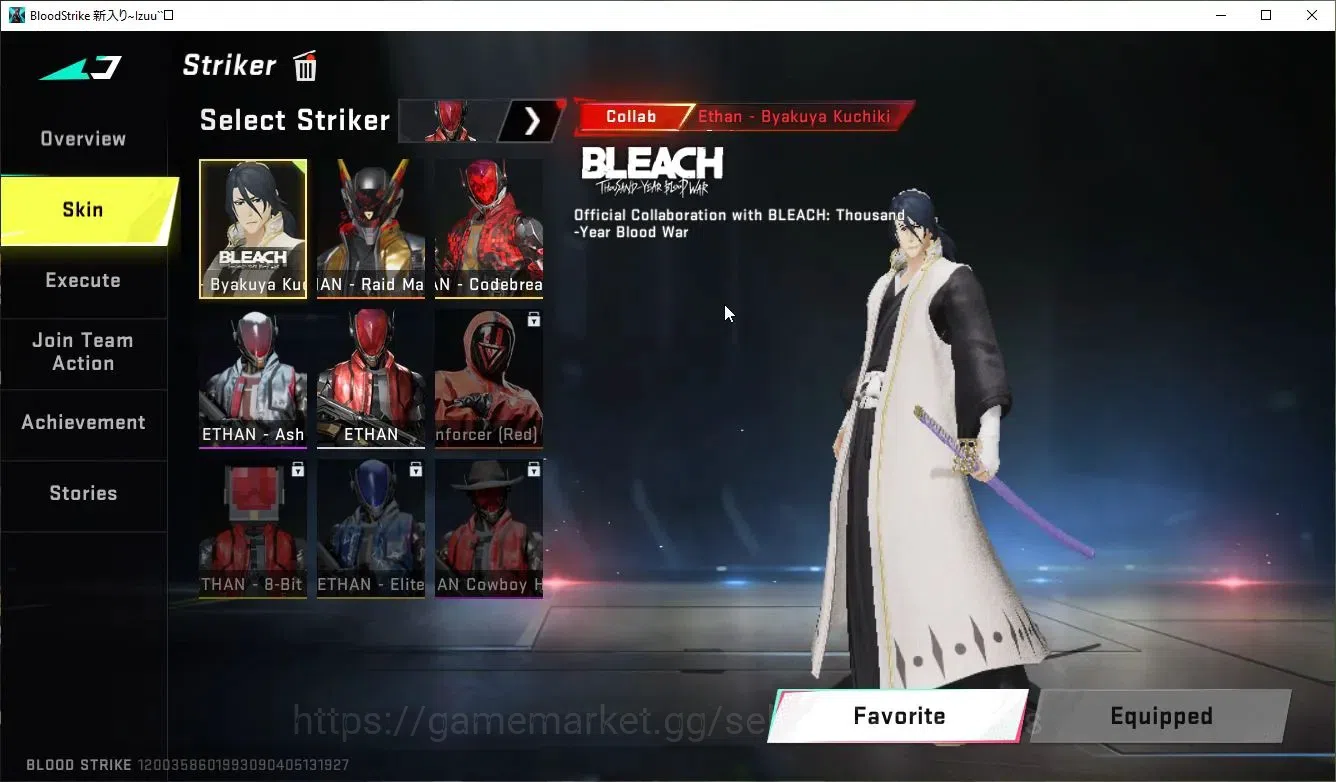 Blood Strike Accounts ASIA|ETERNAL VOLT-DC+Collab 7DS Karl98,QBZ95,BLEAC image 10