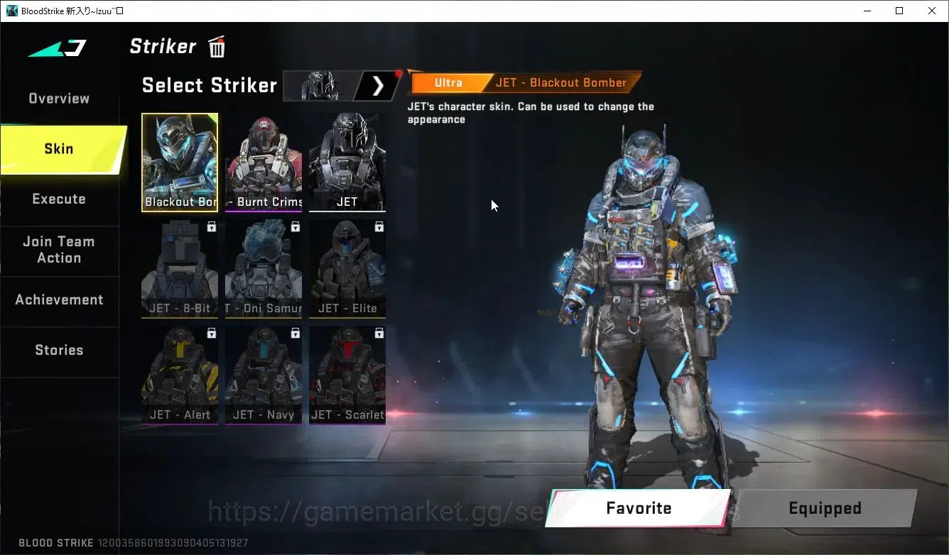Blood Strike Accounts ASIA|ETERNAL VOLT-DC+Collab 7DS Karl98,QBZ95,BLEAC image 13