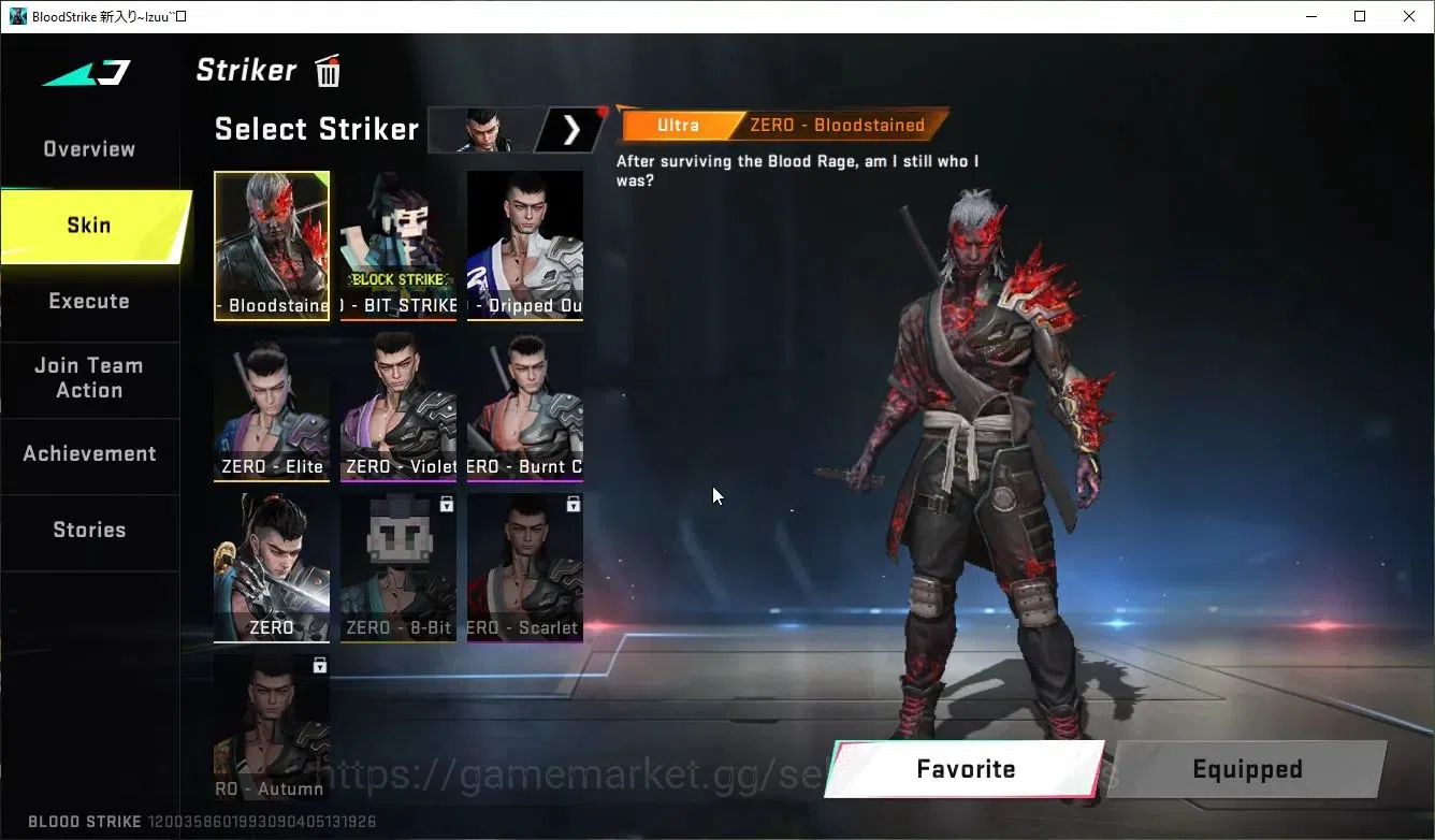 Blood Strike Accounts ASIA|ETERNAL VOLT-DC+Collab 7DS Karl98,QBZ95,BLEAC image 4