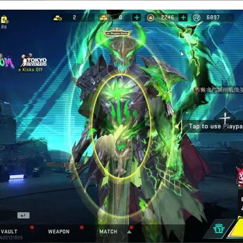 Blood Strike Collab Skin ASIA|ETERNAL VOLT-DC+Collab 7DS Karl98,QBZ95,BLEAC image 1