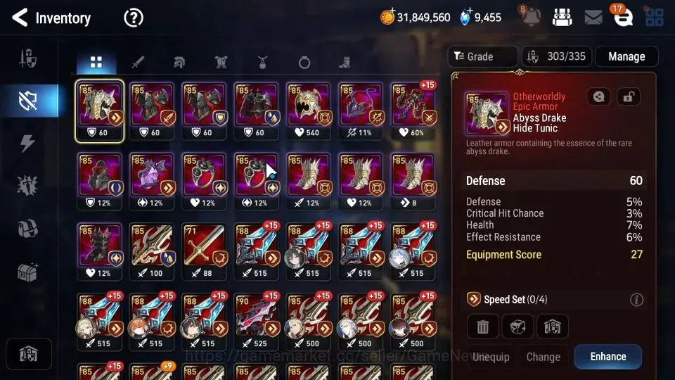 Epic Seven Accounts GLOBAL Unverif|10 ML[Salome,LOT Scales,Zio,NM Luna image 18