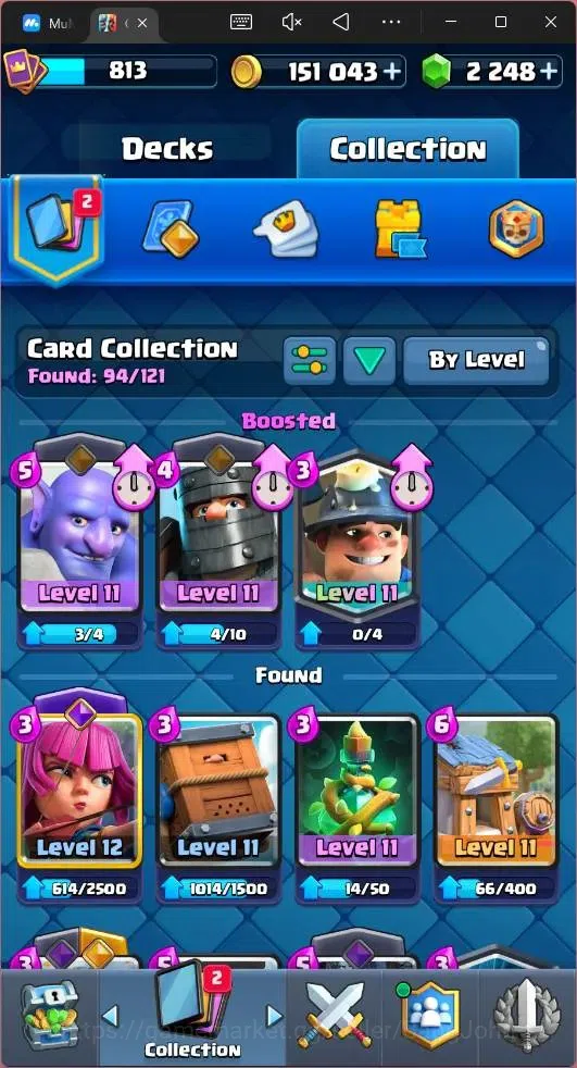 Clash Royale Accounts Mobile |KTL 11|Trophy 5323|Card 94/121|5 EVO|13 Em image 11