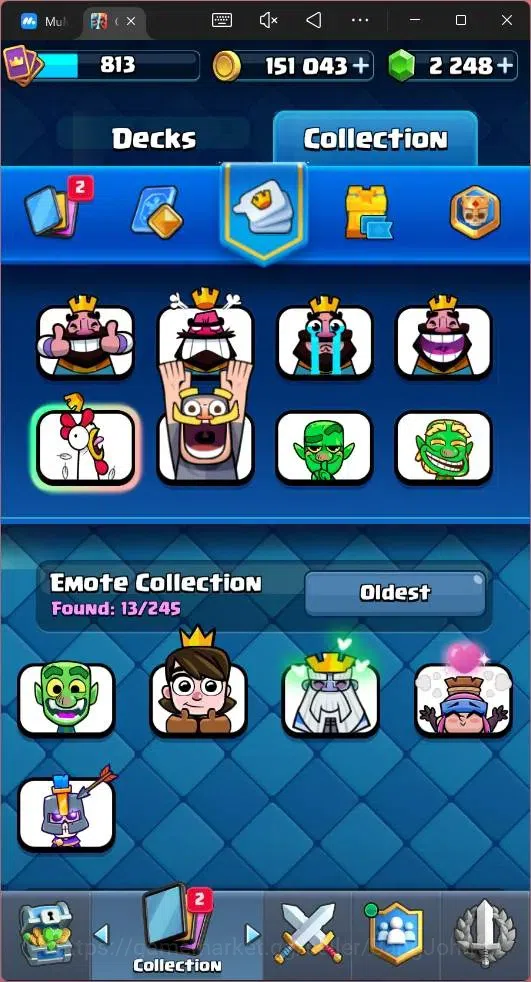 Clash Royale Accounts Mobile |KTL 11|Trophy 5323|Card 94/121|5 EVO|13 Em image 4