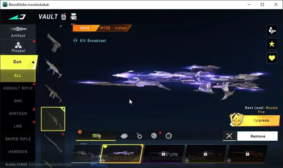 Blood Strike Accounts ASIA|Fresh Starter|ULTRA M700-Iridian Lv2|Legendar image 3