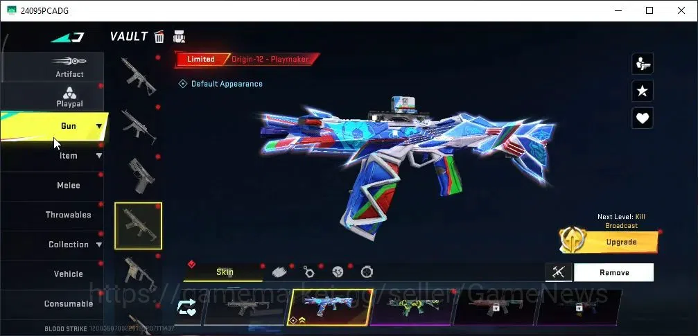 Blood Strike Accounts Collab Skin ASIA|ETERNAL Desert Eagle|Collab TokRev [FN2000]|Ultra [M4A1 14