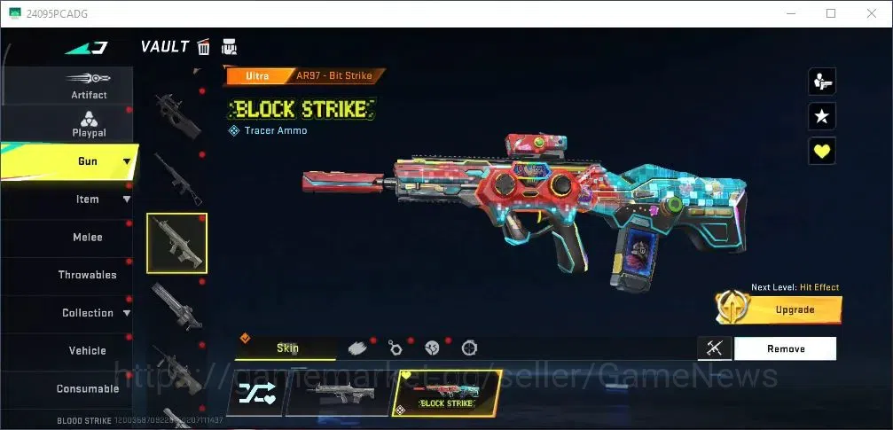Blood Strike Accounts Collab Skin ASIA|ETERNAL Desert Eagle|Collab TokRev [FN2000]|Ultra [M4A1 16