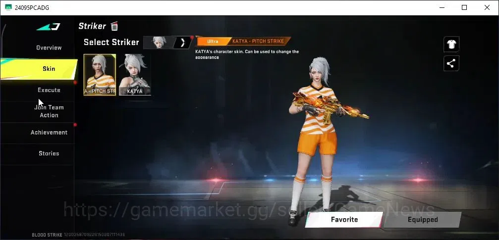 Blood Strike Accounts Collab Skin ASIA|ETERNAL Desert Eagle|Collab TokRev [FN2000]|Ultra [M4A1 8