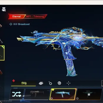 Blood Strike Accounts Collab Skin ASIA | Eternal Gun: MP7-Tidesong Lv.2|Ultra Melee: The Iron-|1 Limited Gun|1 Collab Gun|3