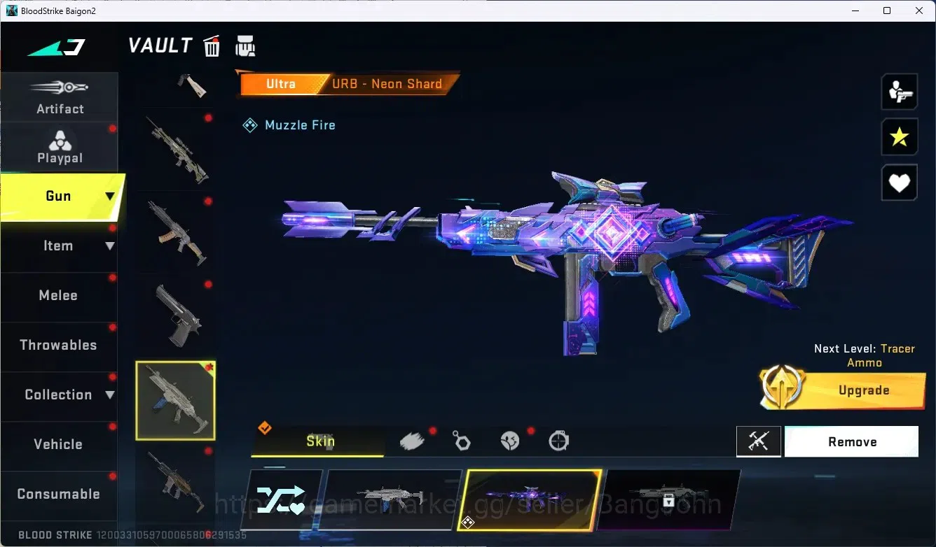 Blood Strike Accounts ASIA|1 Collab Gun: MCX-The Worst Future|1 Limited: image 5