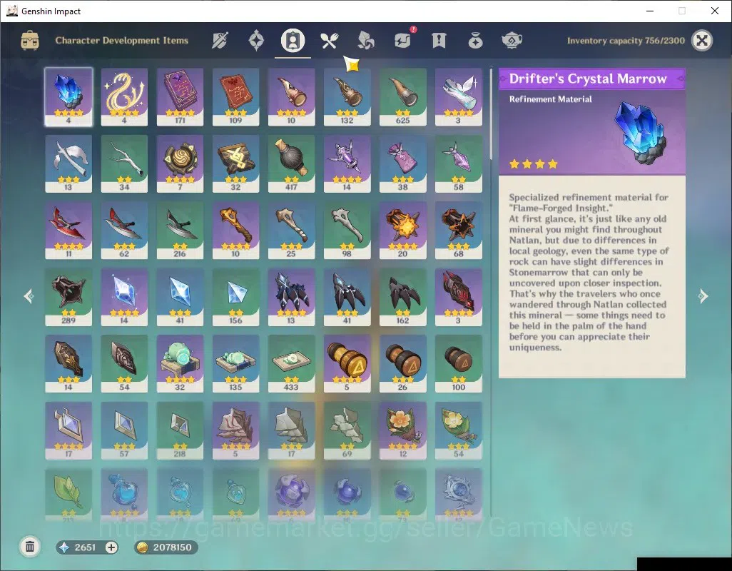 Genshin Impact Accounts ASIA|AR 56|Rate ON|2k Primo|4 Limited + 2 (*5Weapo image 6