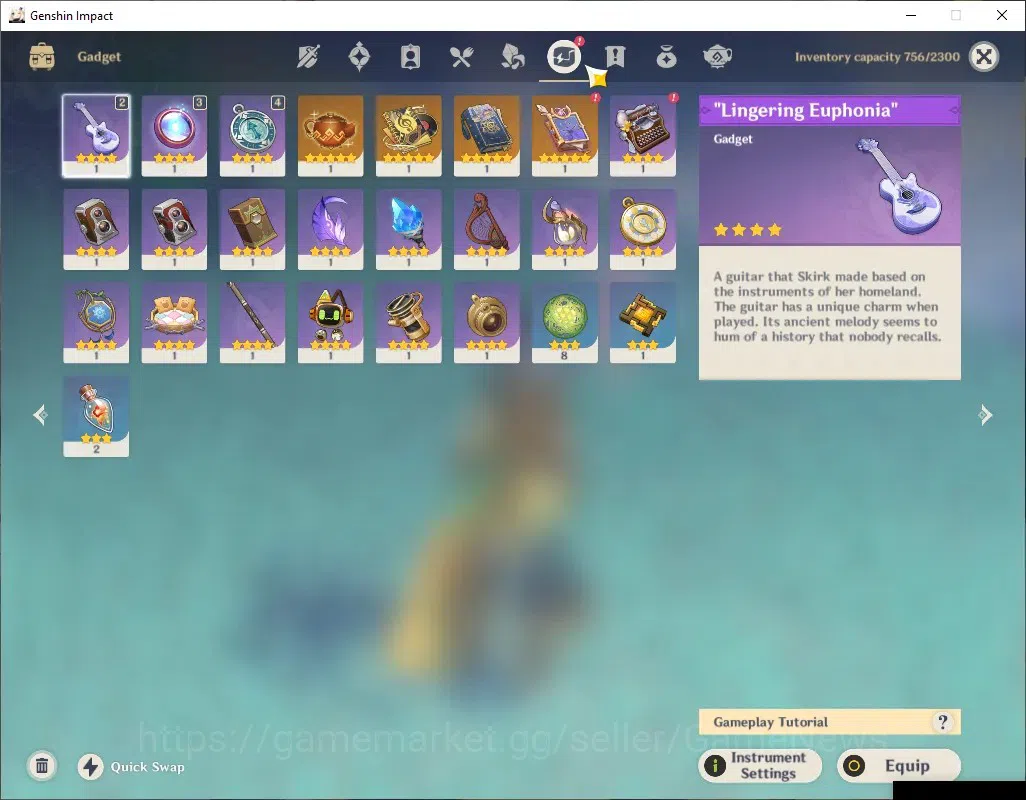 Genshin Impact Accounts ASIA|AR 56|Rate ON|2k Primo|4 Limited + 2 (*5Weapo image 8