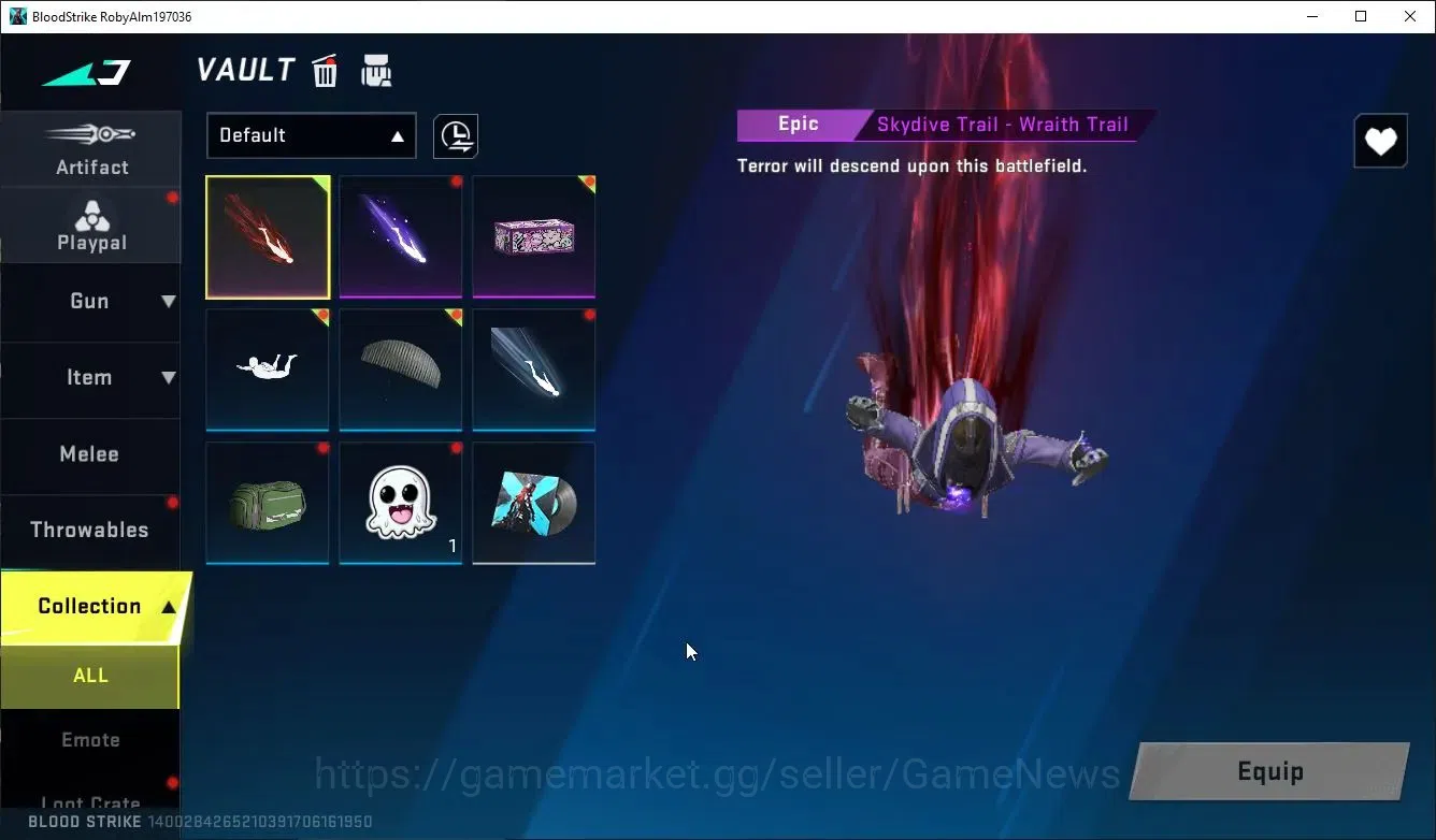 Blood Strike Accounts ASIA|1 ULTRA Striker[KRAKEN-Purple Lightning]|Lege image 7