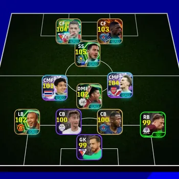 eFootball Accounts Legends & Iconic Players Mobile |PW 3175|BIGT Dembele,Epic Hazard Suarez XabiAlonso HadjiDiouf,Shwt