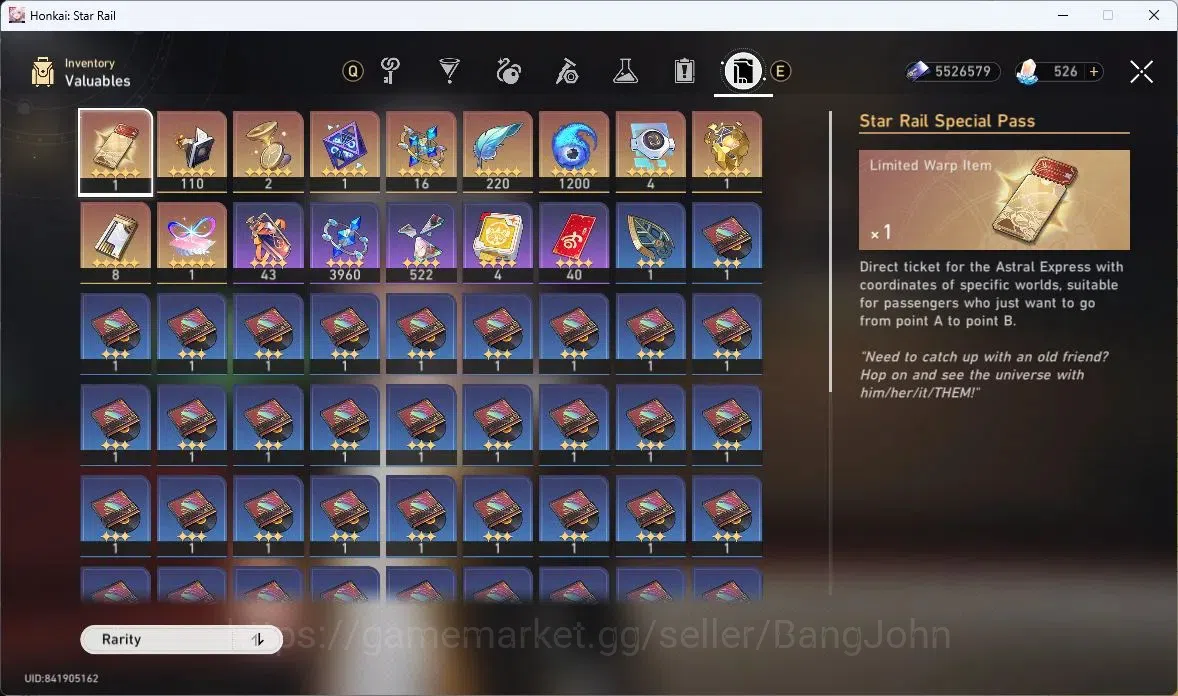 Honkai Star Rail Accounts ASIA | TL61 |Silver Wolf LV80, Sparkle LV80, Yao G image 16