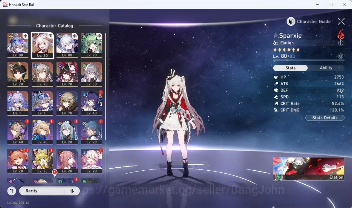 Honkai Star Rail Accounts ASIA | TL61 |Silver Wolf LV80, Sparkle LV80, Yao G image 3