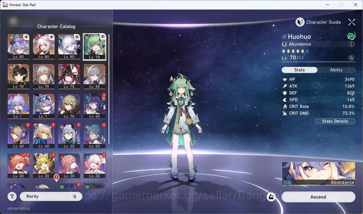 Honkai Star Rail Accounts ASIA | TL61 |Silver Wolf LV80, Sparkle LV80, Yao G image 5