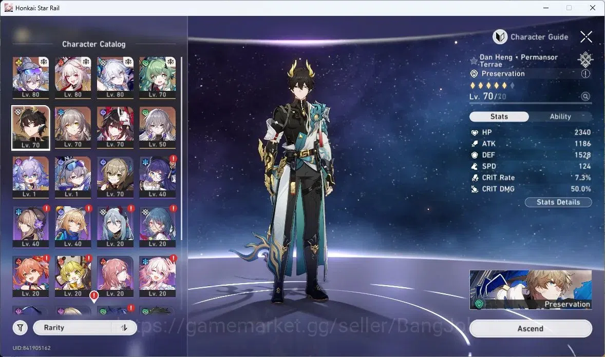 Honkai Star Rail Accounts ASIA | TL61 |Silver Wolf LV80, Sparkle LV80, Yao G image 6