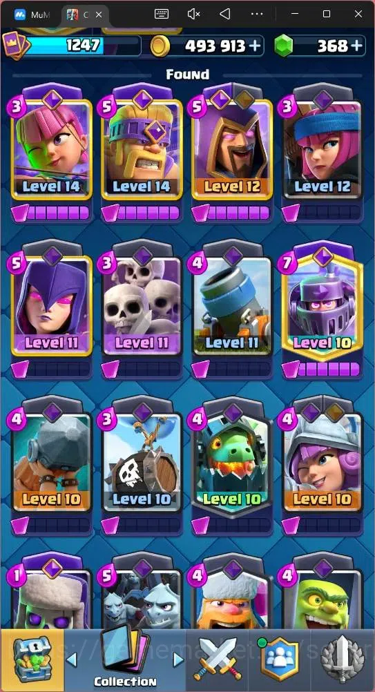 Clash Royale Accounts Mobile | CL 1247 |KTL 13 | Trophy 7530 | Card 120| image 10