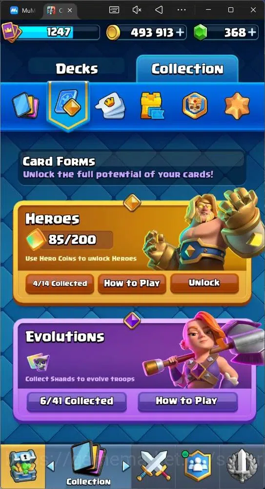 Clash Royale Accounts Mobile | CL 1247 |KTL 13 | Trophy 7530 | Card 120| image 14