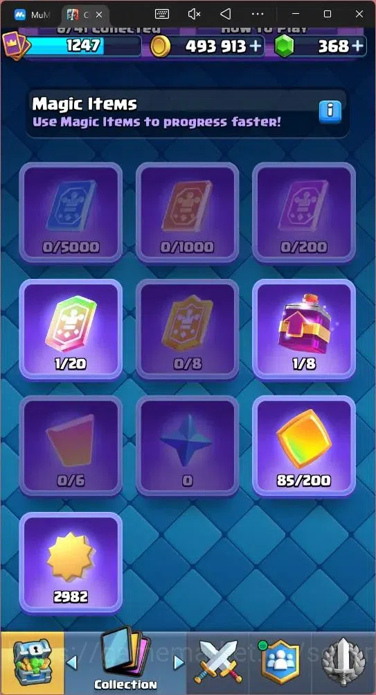 Clash Royale Accounts Mobile | CL 1247 |KTL 13 | Trophy 7530 | Card 120| image 15