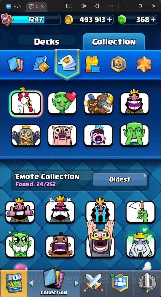 Clash Royale Accounts Mobile | CL 1247 |KTL 13 | Trophy 7530 | Card 120| image 16