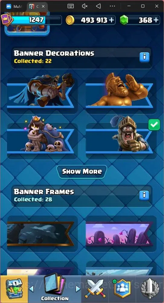 Clash Royale Accounts Mobile | CL 1247 |KTL 13 | Trophy 7530 | Card 120| image 18