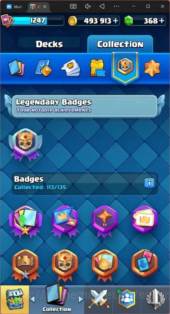 Clash Royale Accounts Mobile | CL 1247 |KTL 13 | Trophy 7530 | Card 120| image 19