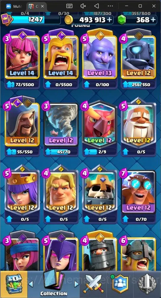 Clash Royale Accounts Mobile | CL 1247 |KTL 13 | Trophy 7530 | Card 120| image 9
