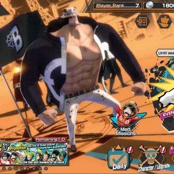 One Piece Bounty Rush Accounts High-End Android |PR 7|5 Ex|D.Roger,D.Luffy,Kuzan,D.Garp,JewelryBonney|RD 29|LogBandai