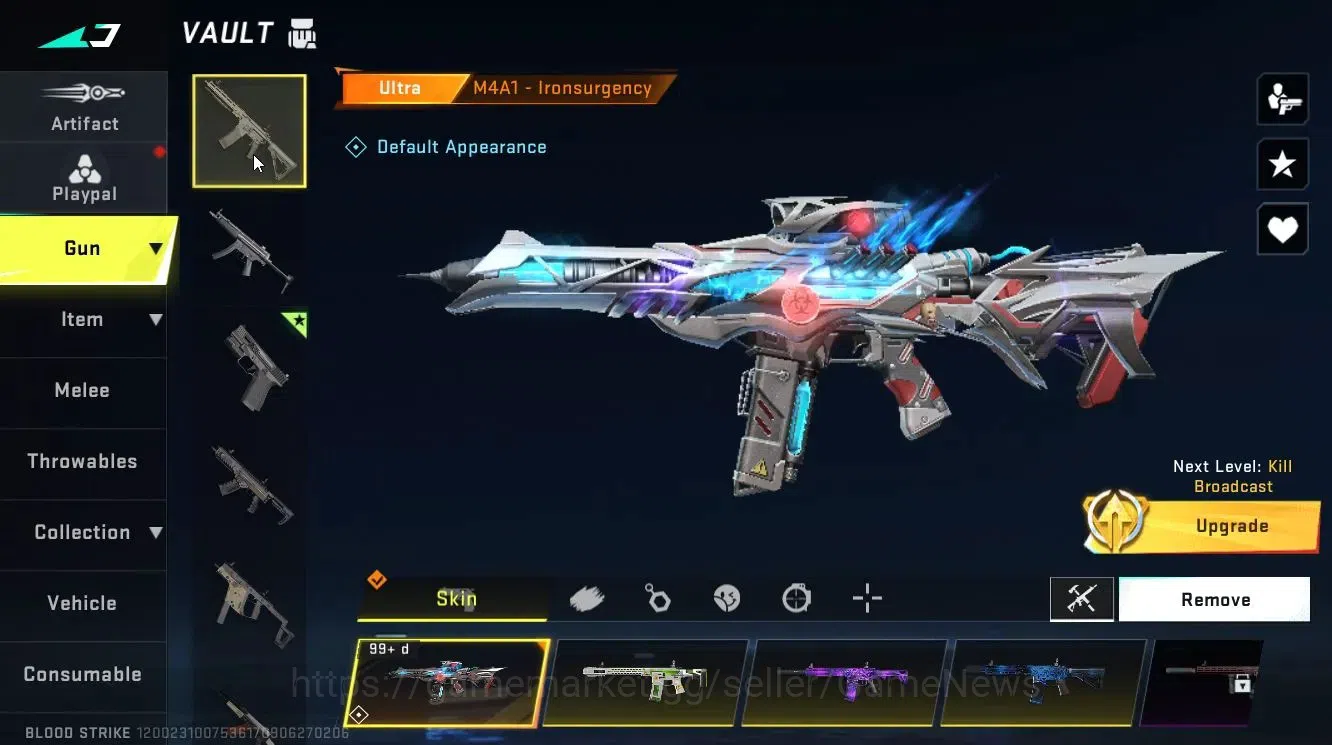 Blood Strike Accounts ASIA|ULTRA [ZERO,BLAST,RAN,M4A1,AK47,SCAR,QBZ95,Et image 11