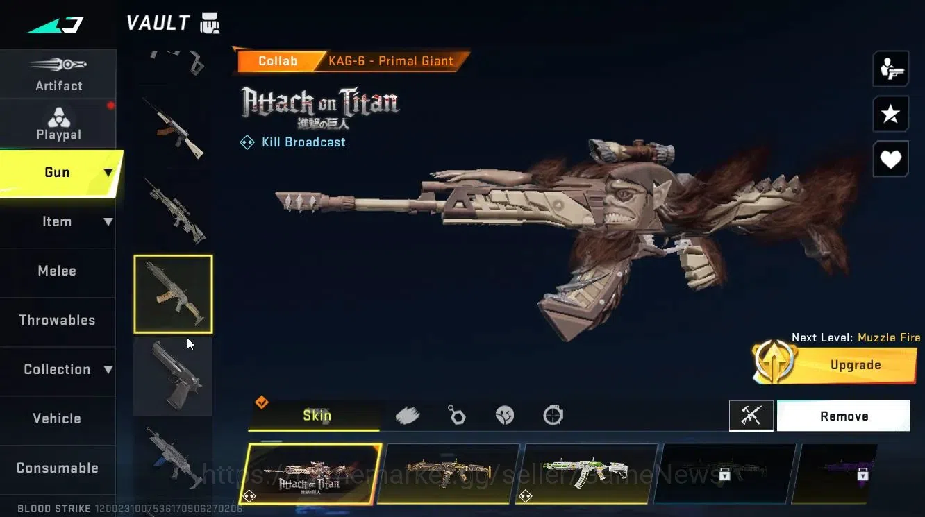 Blood Strike Accounts ASIA|ULTRA [ZERO,BLAST,RAN,M4A1,AK47,SCAR,QBZ95,Et image 14