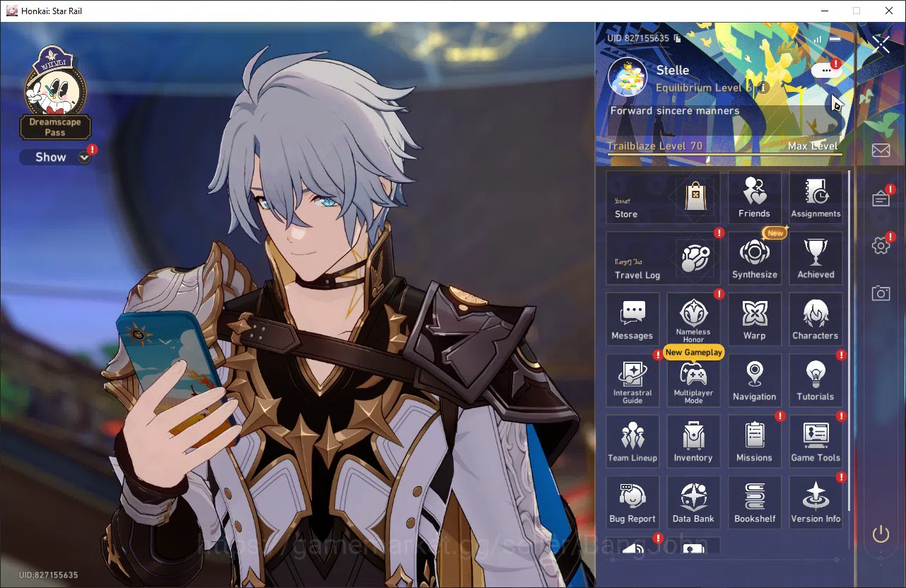 Honkai Star Rail Accounts ASIA TL70|S1:The Herta/Acheron|S2:Robin/Cipher|Pha image 2