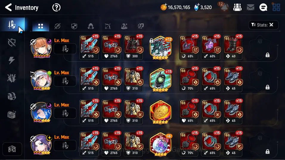 Epic Seven Accounts GLOBAL Unverif|New Era|3 ML(LW Peira,SE Celine, LC image 7