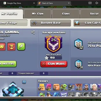 Clash of Clans High-End Global | TH 13 – BH 9 | LVL 128 | AQ 65,MP 45,GW 4 image 1