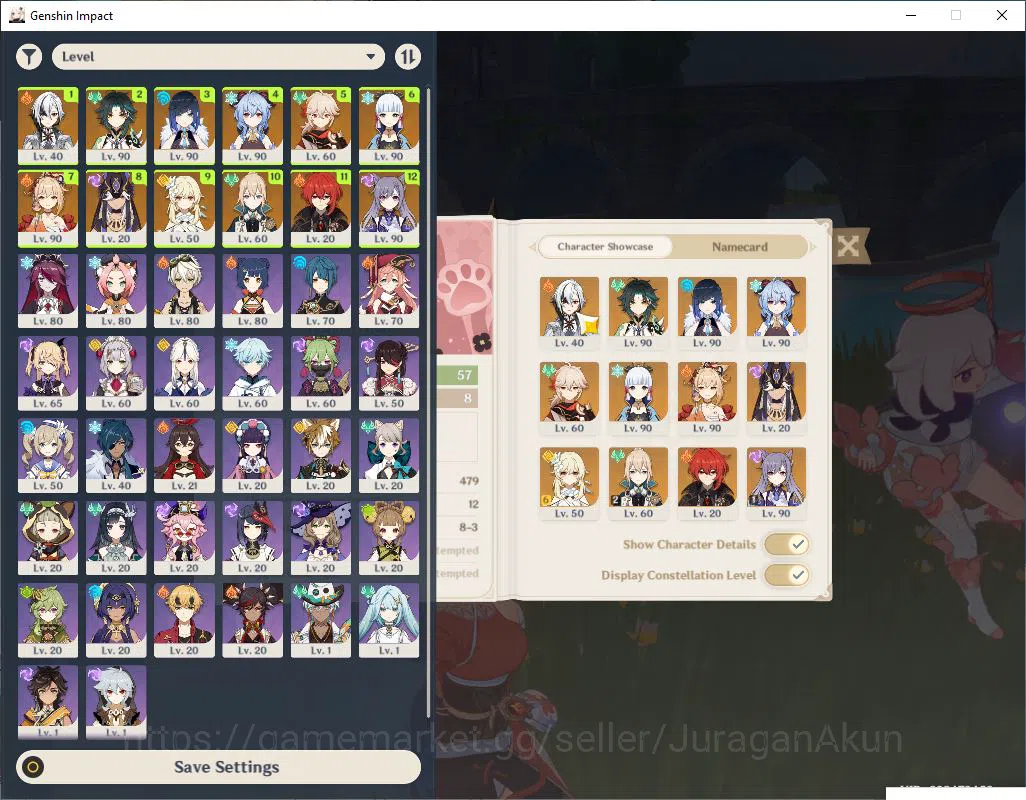 Genshin Impact Accounts Mid Game ASIA|AR 57 |7 Limited +4(*5 Weapon)|Xiao+Sign,Yoimiya,Yelan,Kazuha,Arlechino,Etc |Take 2