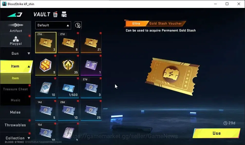 Blood Strike Accounts ASIA|Melee ULTRA Lightblade-Dark Force|Legendary S image 5