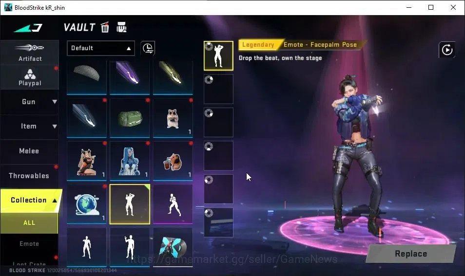 Blood Strike Accounts ASIA|Melee ULTRA Lightblade-Dark Force|Legendary S image 8