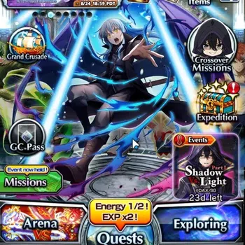 Grand Summoners Accounts End-Game Global| Rank 83 | 1 SP.ART(ILLYA) |9 Ascend 2 TW | (Shiro Emiyu,Miyu) + TW|Lpot 382+53 RGB