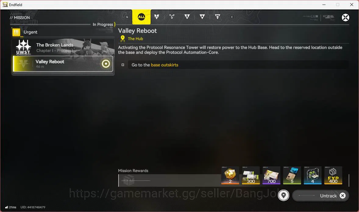Arknights: Endfield Accounts ASIA|Fresh starter|1 limit| Rossi ,etc|MC Male|Che image 2