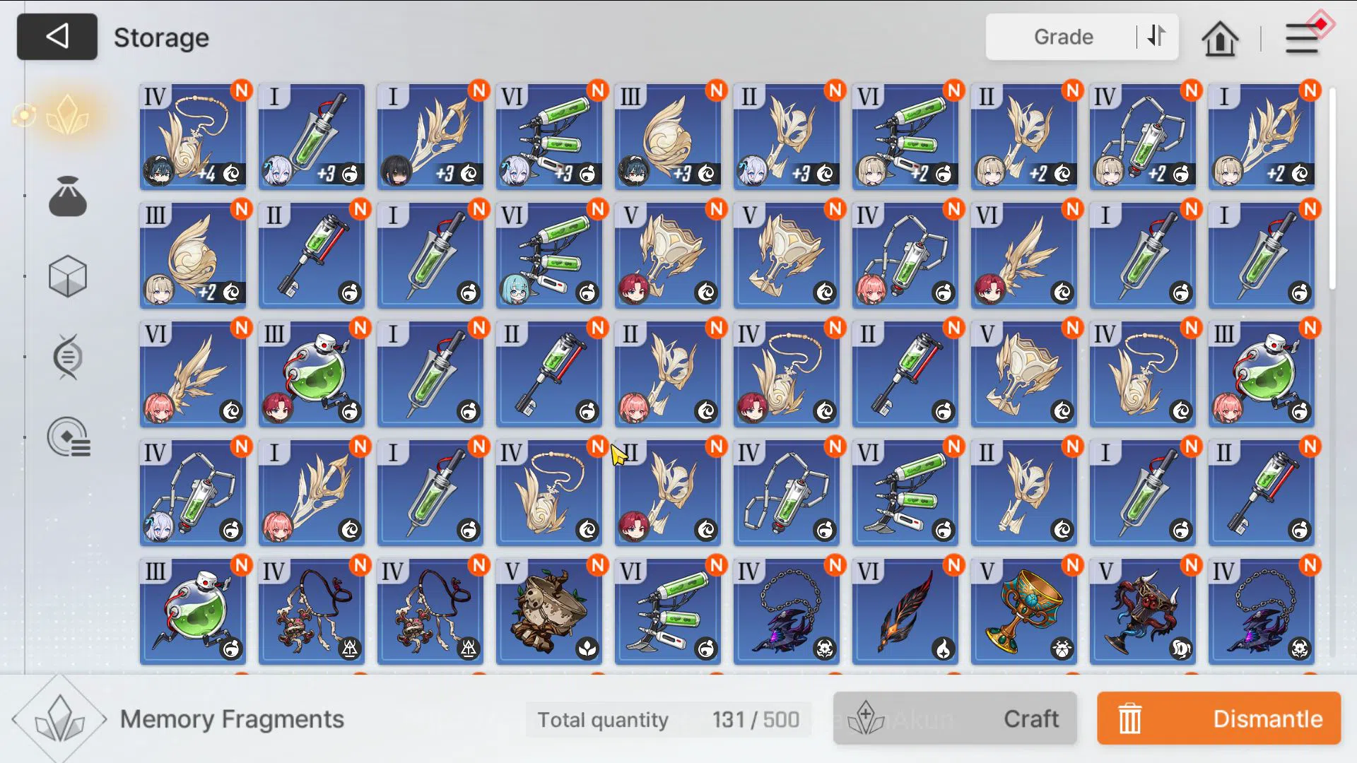 Chaos Zero Nightmare Accounts GLOBAL Lv 38|4 SSR[Narja M1,Haru,Luke M1,Mei Lin]| image 5